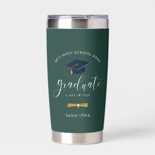 Graduation 2026 Script Grad Keepsake Custom Insulated Tumbler