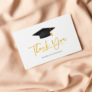 Graduation 2026 Script Grad Thank You Script Note Card