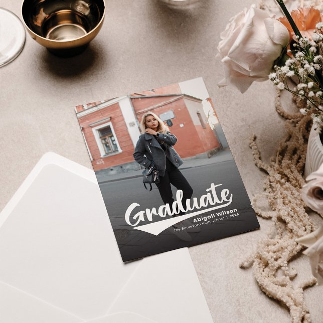 Graduation 2026 Simple Photo Announcement (Creator Uploaded)