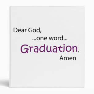 Graduation 3 Ring Binder