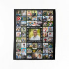 Graduation 55 Photo Collage Custom Color Backdrop