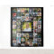 Graduation 55 Photo Collage Custom Color Backdrop