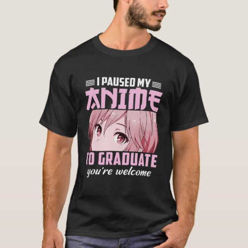 Graduation 5Th 8Th Grade Class 2023 Anime Graduate T_Shirt