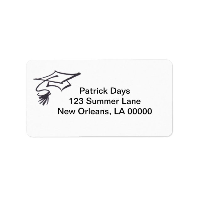 Graduation Address Labels