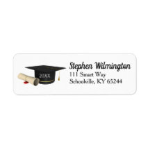 Graduation Address Labels Class of 2025  