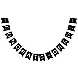 Graduation Alabama State Hornet Mark logo Bunting Flags