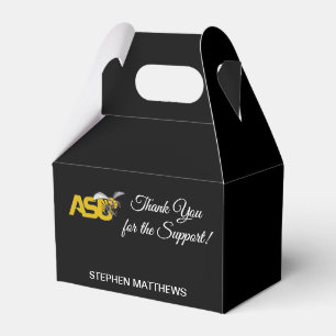 Graduation Alabama State Hornet Mark logo Favor Boxes