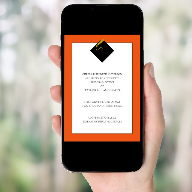 Graduation Announcement  (Front Digital)