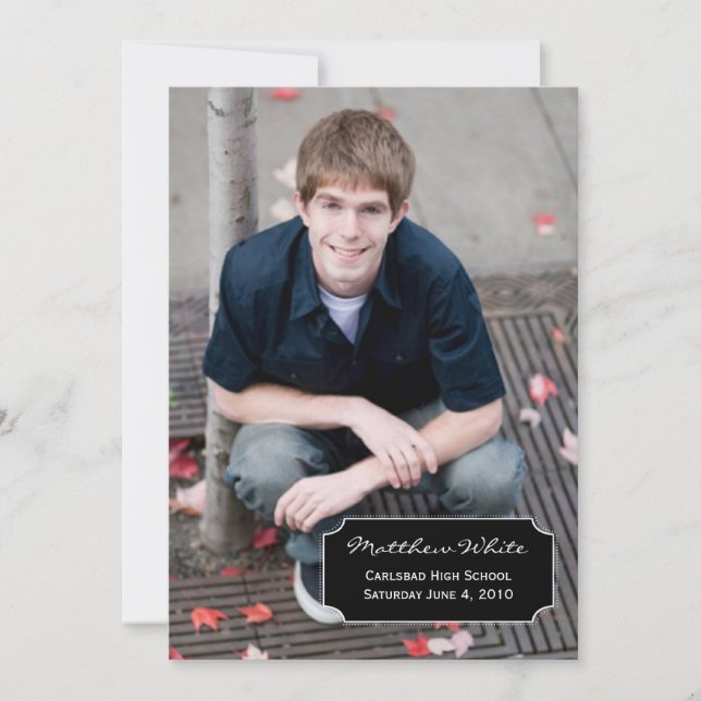 Graduation Announcement (Front)