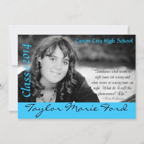 Graduation Announcement