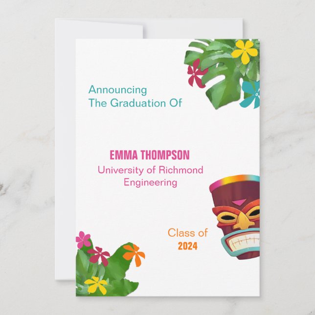 Graduation Announcement (Front)