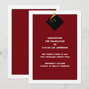 Graduation Announcement 