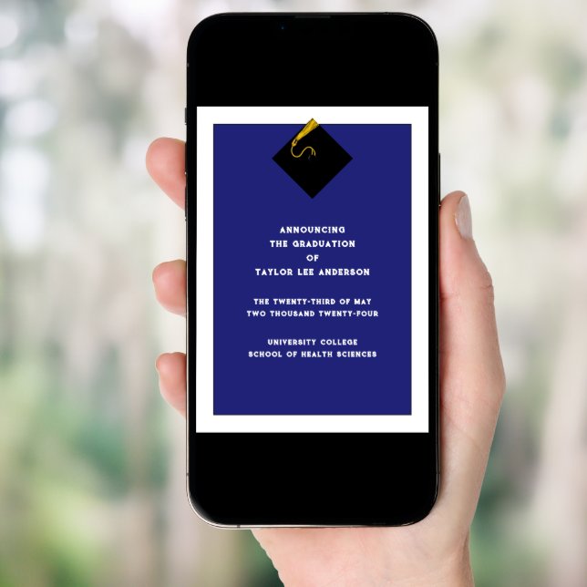 Graduation Announcement  (Front Digital)