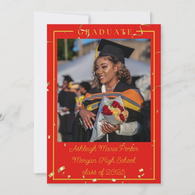 Graduation  announcement (Front)