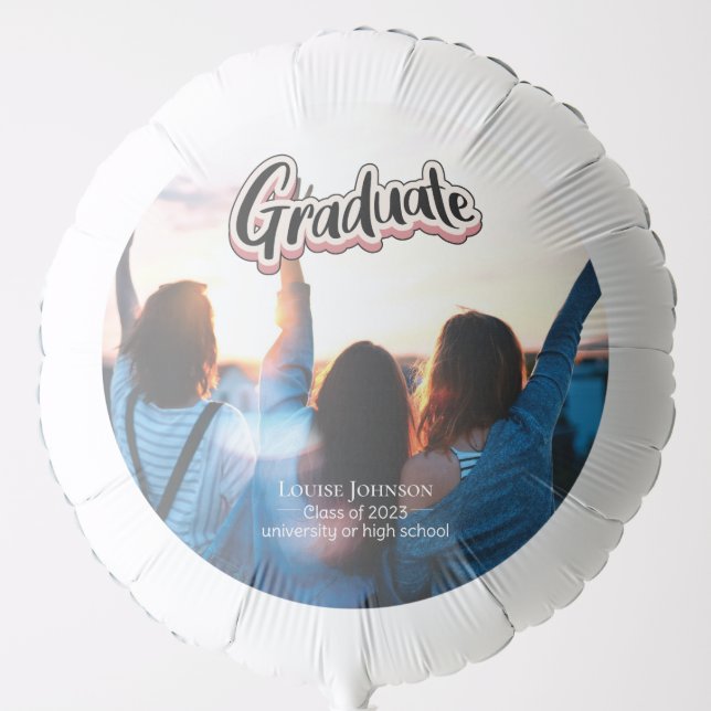 Graduation Announcement Class of 2023 Balloon (Front)
