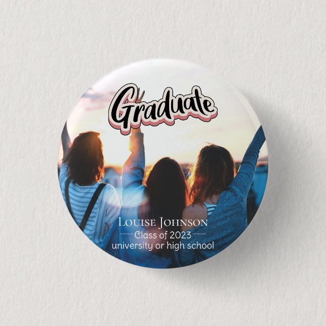 Graduation Announcement Class of 2023 Button (Front)