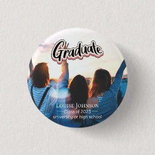 Graduation Announcement Class of 2023 Button
