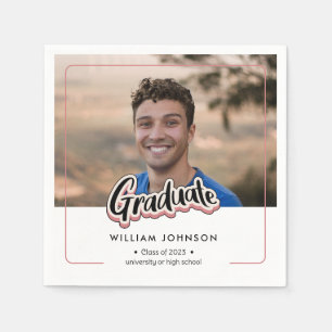 Graduation Announcement Class of 2023 Napkins