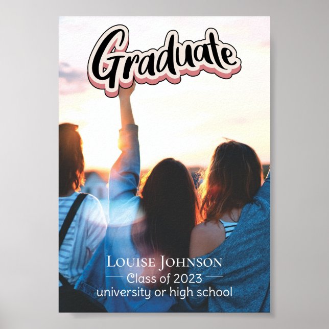 Graduation Announcement Class of 2023 Poster (Front)