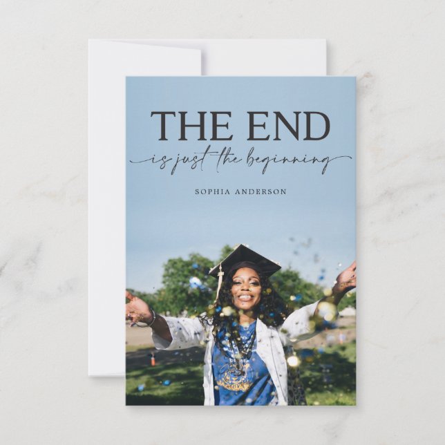 Graduation Announcement Grad Party Invitation (Front)