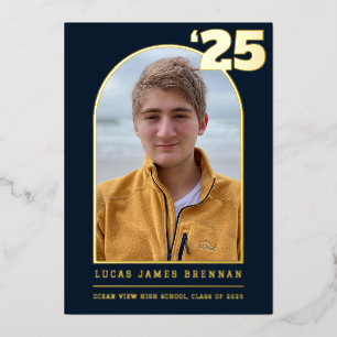 Graduation Announcement Grad Photo Card