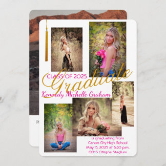 Graduation announcement Invitation