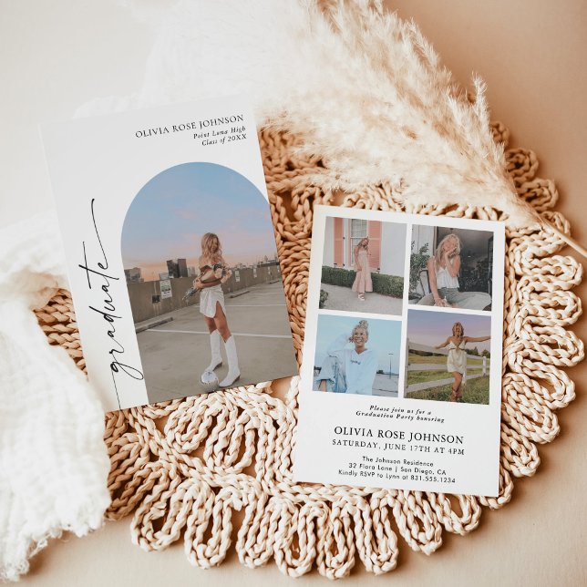 Graduation Announcement Invite | Graduation Party