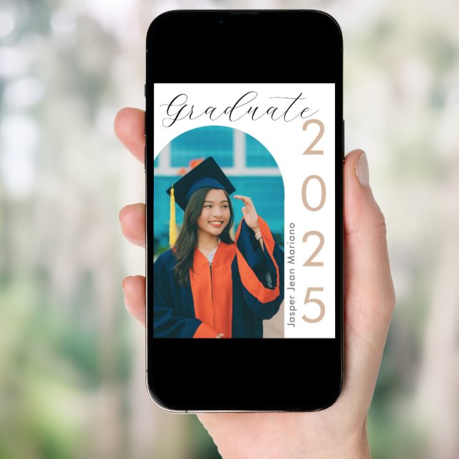 Graduation Announcement Invite | Graduation Party (Front Digital)