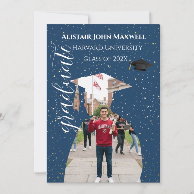 Graduation Announcement Invite | Graduation Party (Front)
