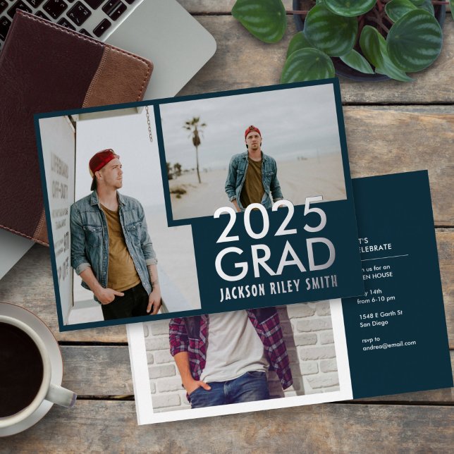 Graduation Announcement Real Foil Headline (Creator Uploaded)