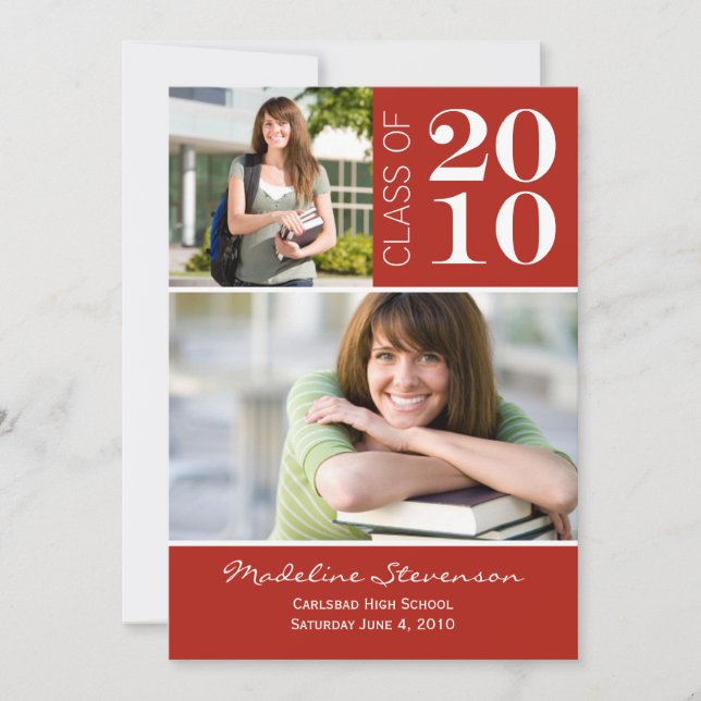 Graduation Announcement SCROLL DOWN for 2013 (Front)