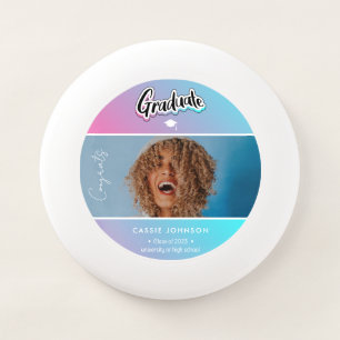 Graduation announcement Wham-O frisbee