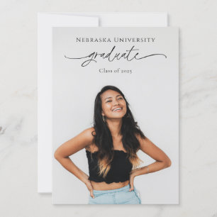 Graduation Announcement with Photo