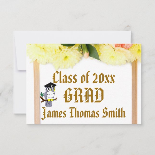 Graduation Announcements & Graduation Invitations (Front)