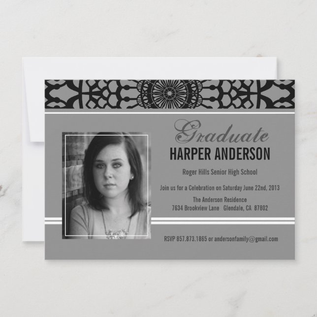 Graduation Annouoncement Invite (Front)