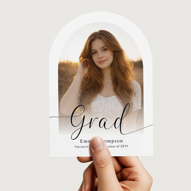 Graduation Arch Photo | Graduation Party Invitation (Creator Uploaded)