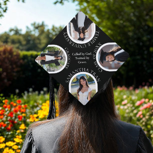 Graduation Arch Photo Trendy Modern Stylish Fun Cap Topper