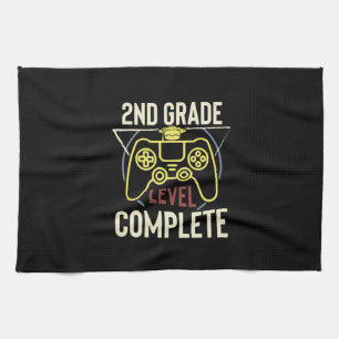 Graduation Art   Second Grade Level Complete Kitchen Towel