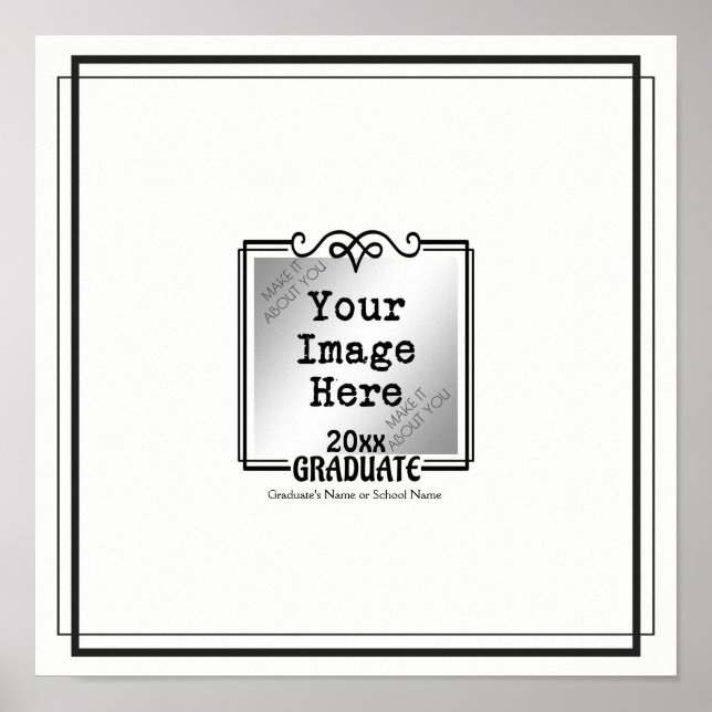 Graduation Autograph Keepsake Print (Front)
