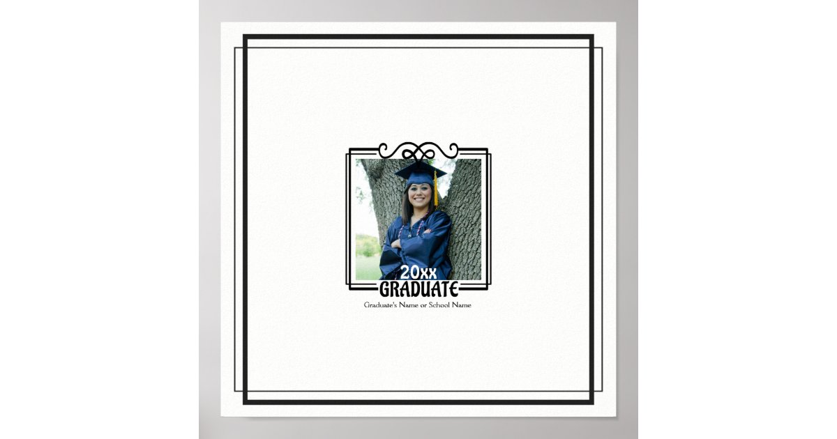 Graduation Autograph Keepsake Print Zazzle Graduation autograph keepsake print zazzle