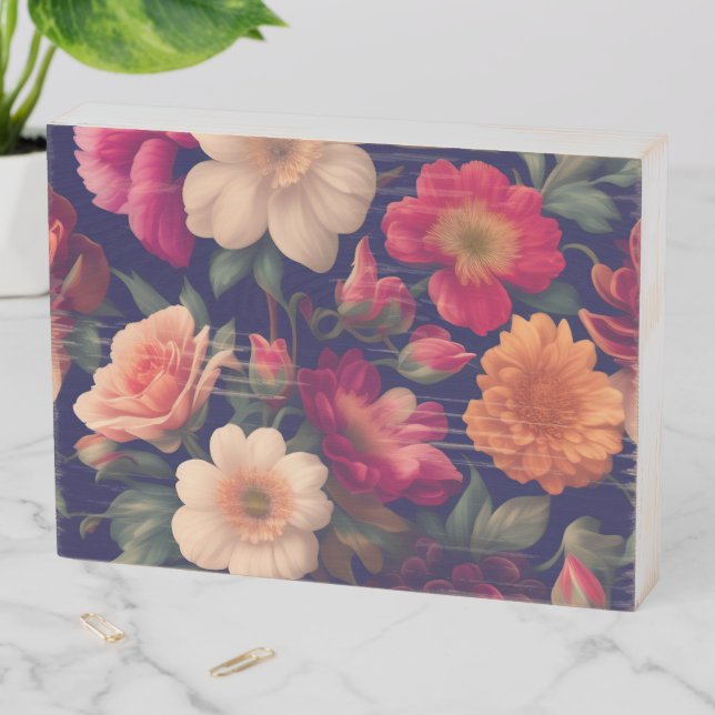 Graduation, Baby Shower, Wedding Invitations, Rizz Wooden Box Sign (In Situ Horizontal)