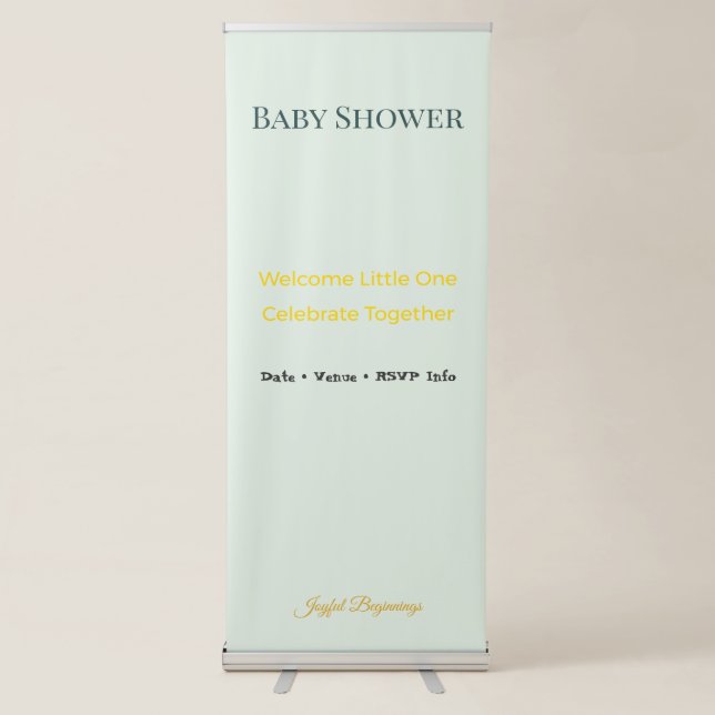 Graduation Banners | Welcome | Roll Up | Pop Up (Front)