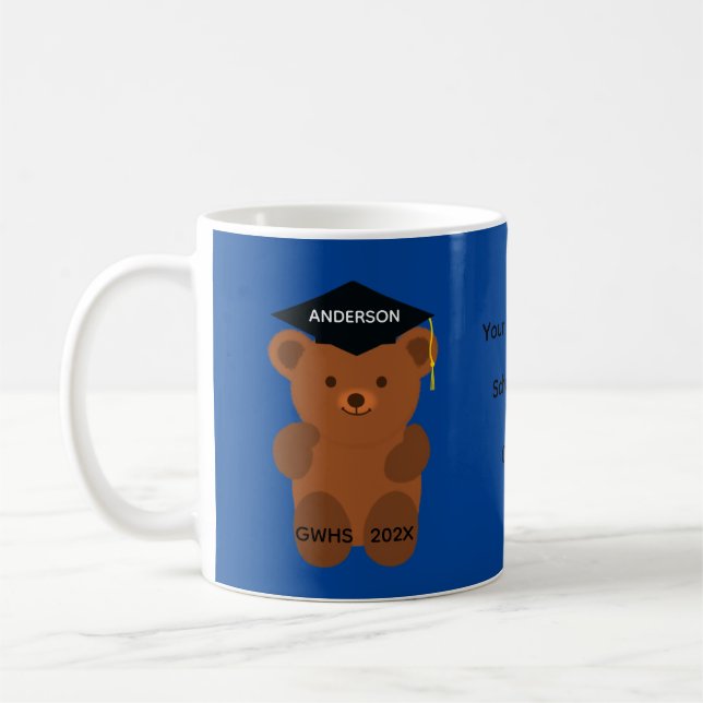 Graduation Bear #1-2 Mug (Left)