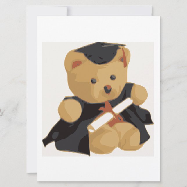 Graduation Bear Announcement (Front)