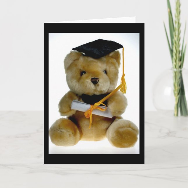 Graduation Bear Card (Front)