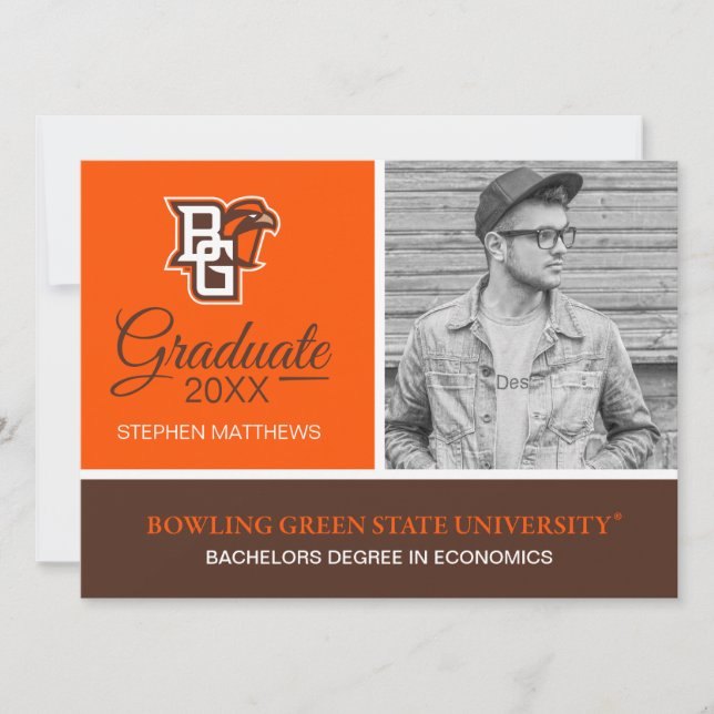 Graduation | BG Falcons Invitation (Front)