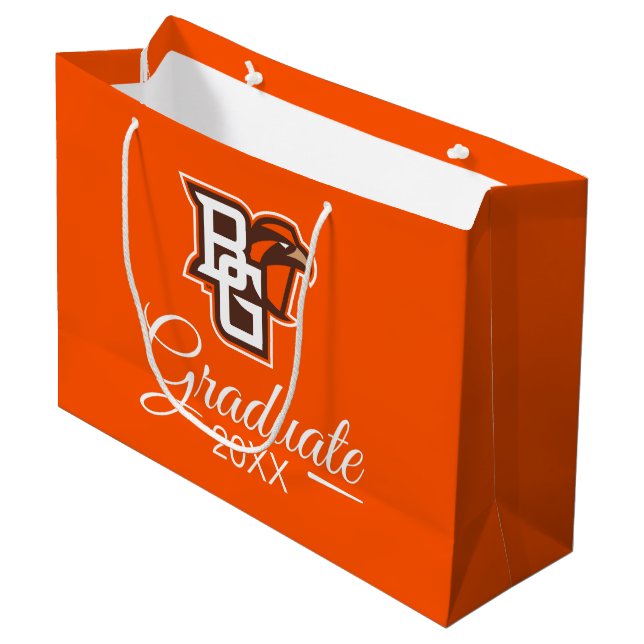Graduation | BG Falcons Large Gift Bag (Front Angled)