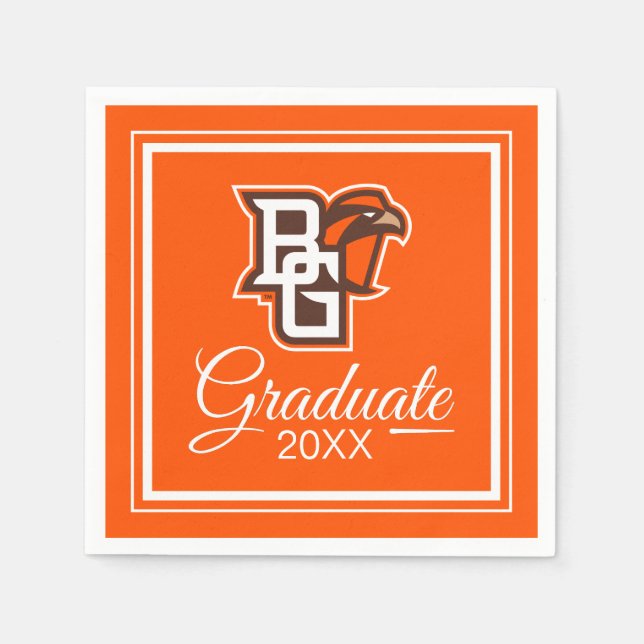 Graduation | BG Falcons Napkins (Front)