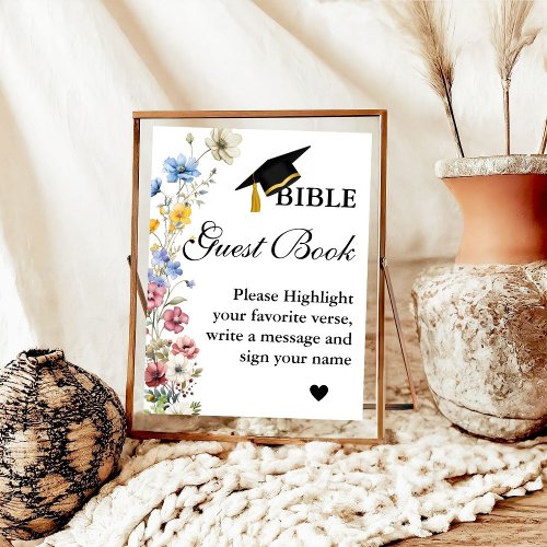 Graduation Bible Guest Book Sign Graduation Party