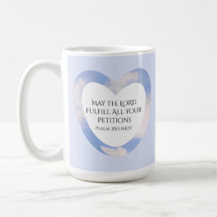Graduation Bible Verse Christian Faith Blue Sky Coffee Mug